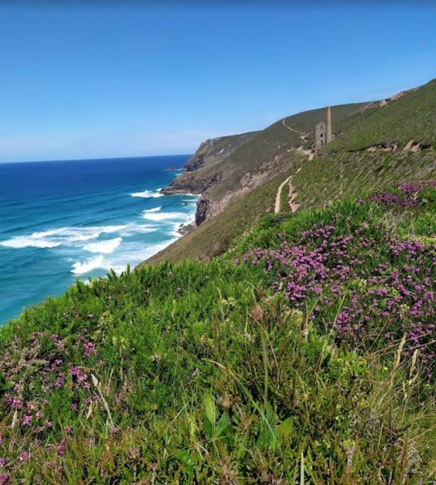 Newly Renovated Characterful Cottage, Wheal Rose Scorrier Екстериор снимка
